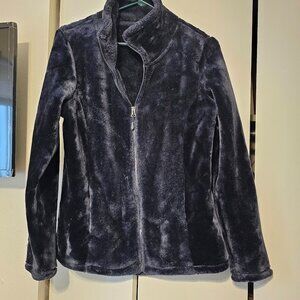 32 Degrees Navy Blue Plush Jacket size M